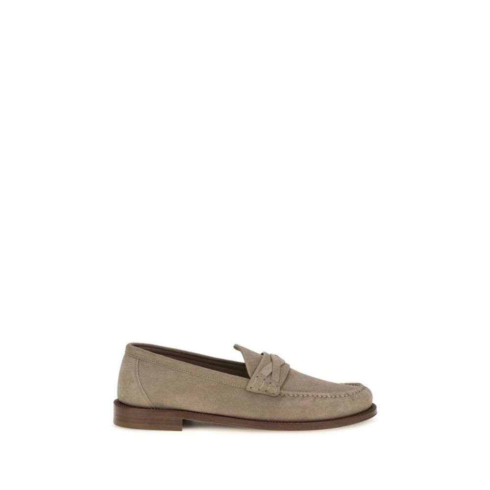 Brunello Cucinelli Men Brunello Cucinelli Men Suede Loafers